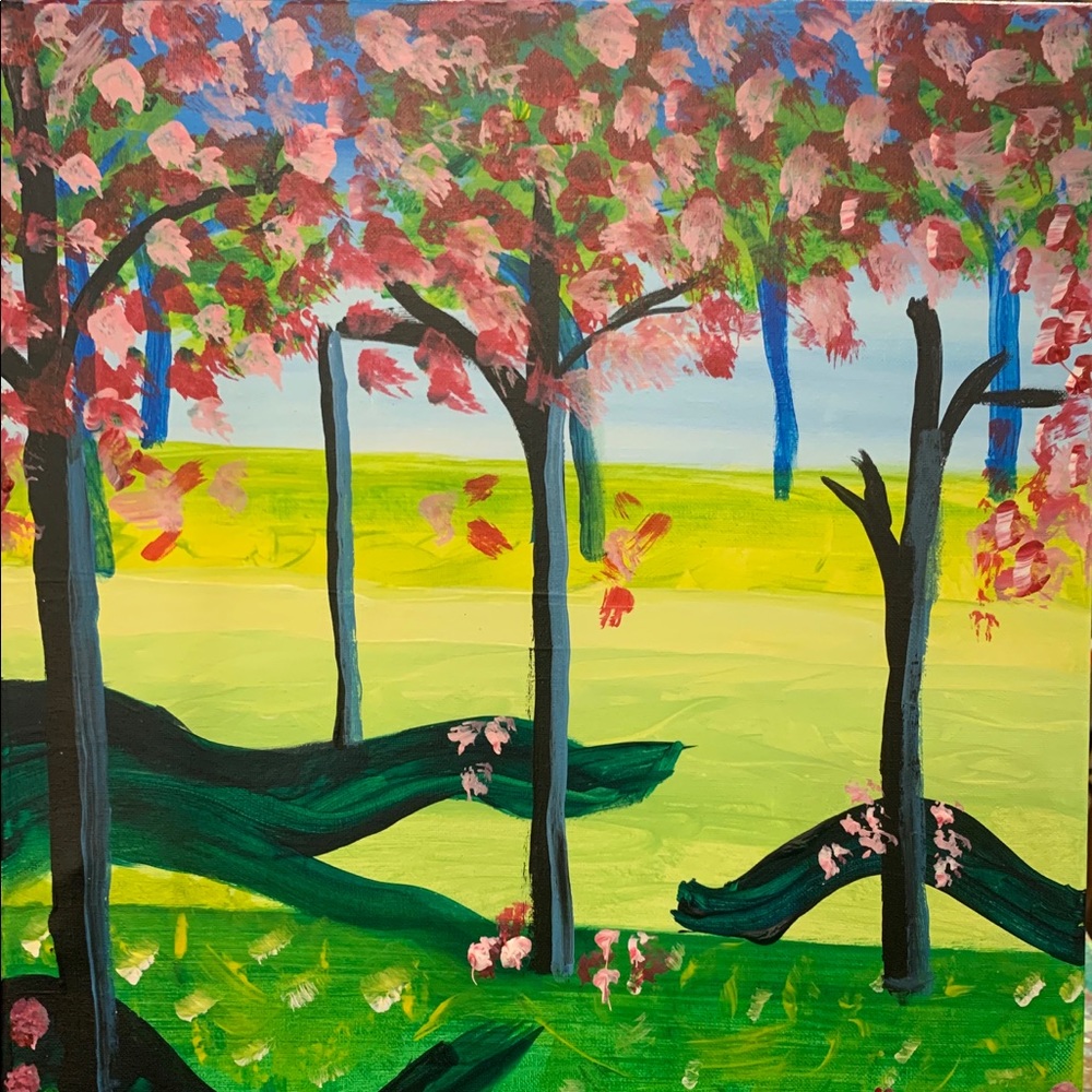 Spring Fever(Acrylic Painting)